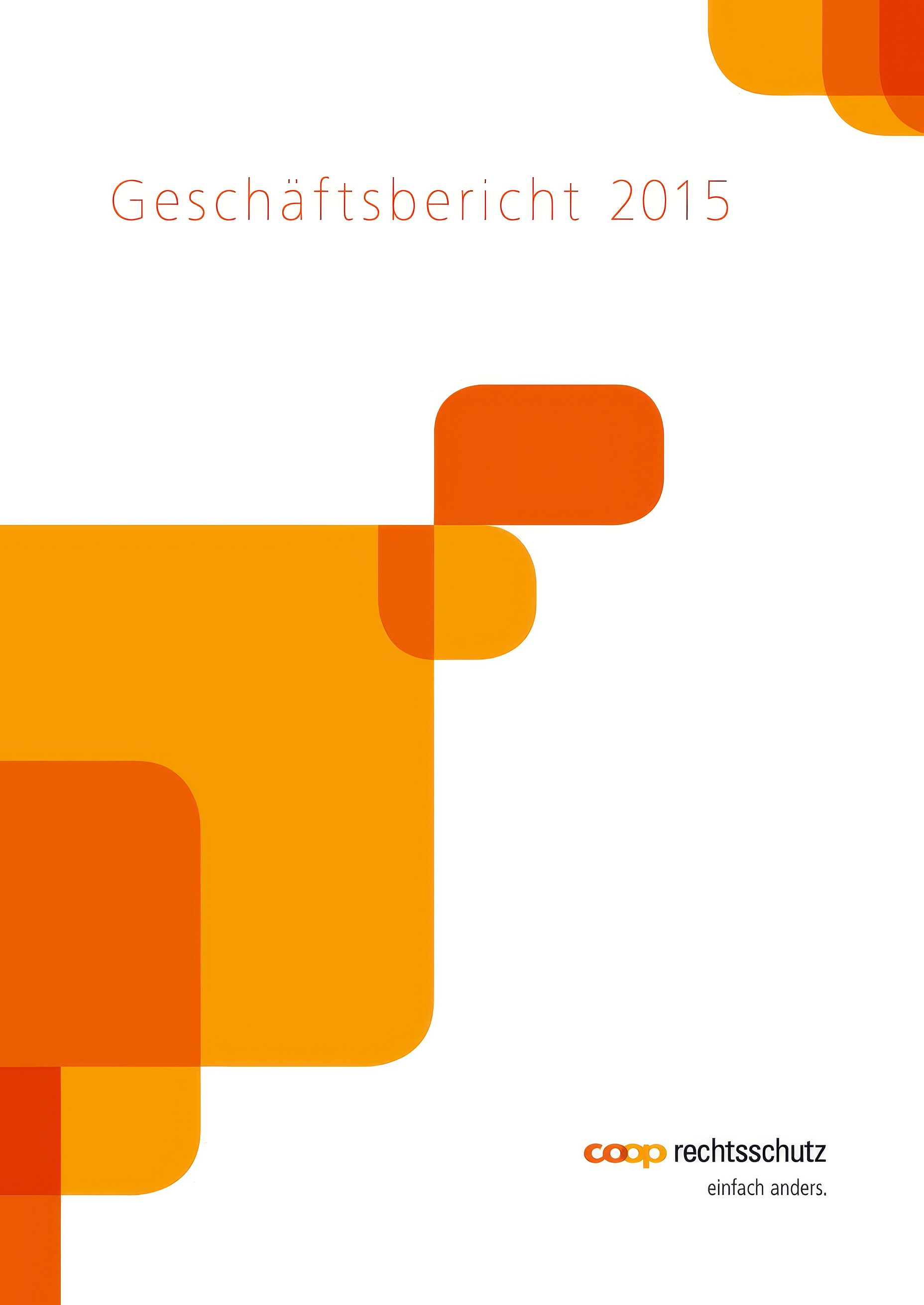 Front cover of a magazine with abstract geometrical shapes overlapping each other.