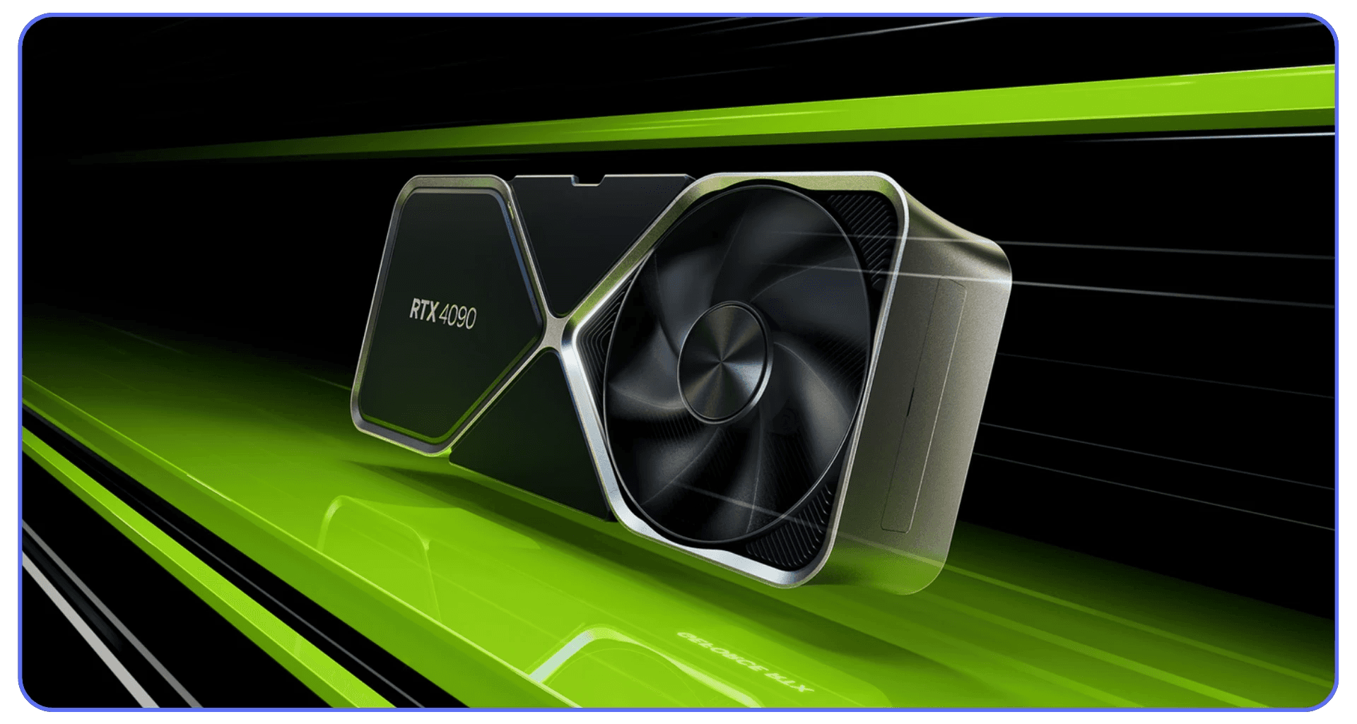 NVIDIA RTX 4090 graphics card used for GPU-accelerated rendering in SketchUp 2025