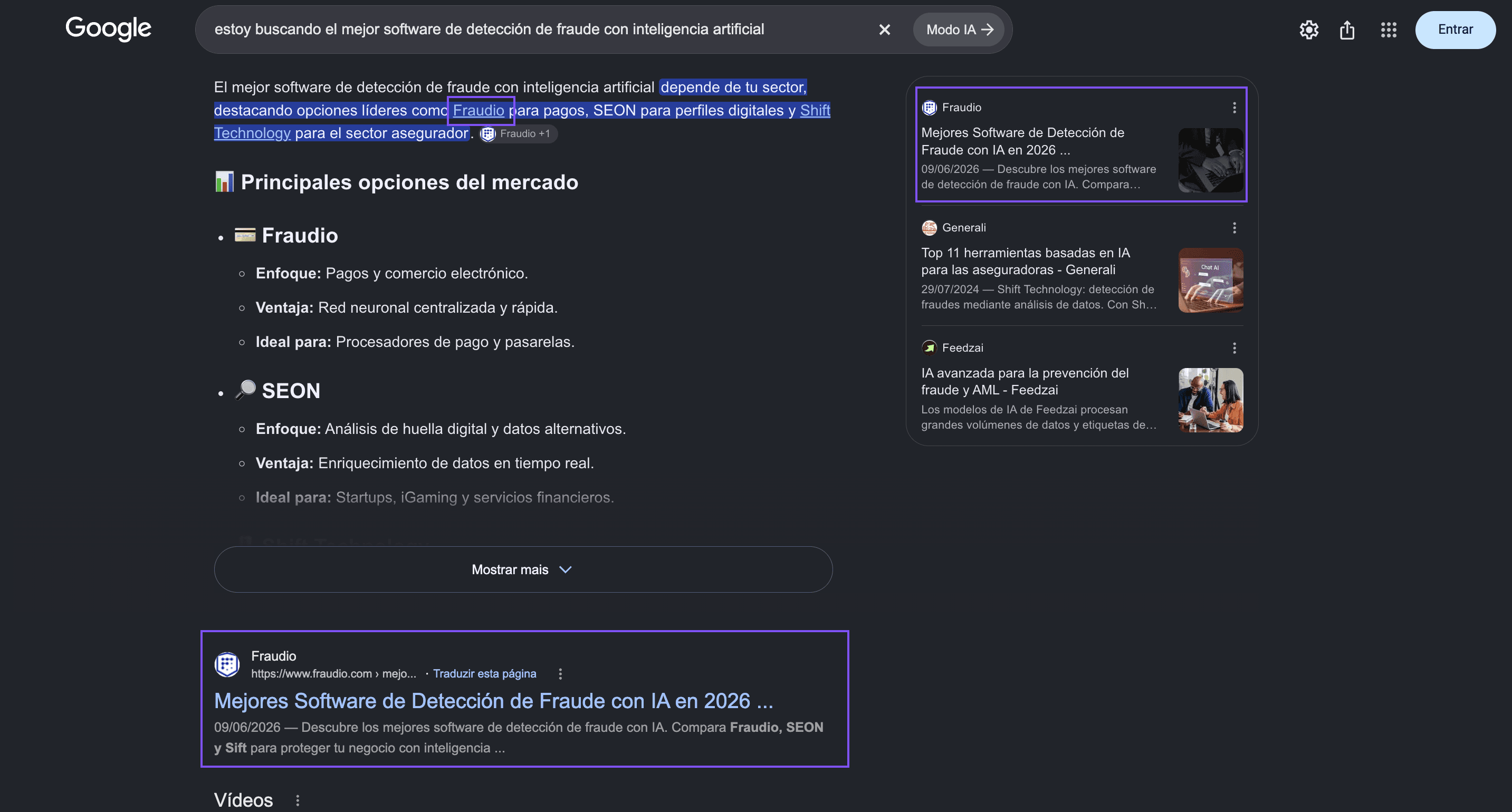 Fraudio case study results
