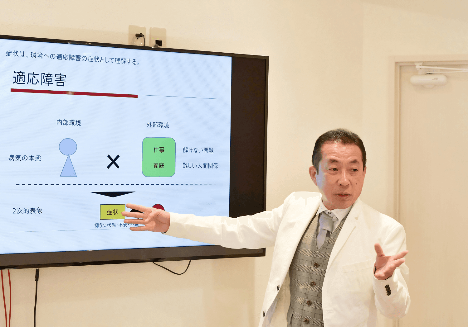 神経内科医としての適応障害へのアプローチを語る田中伸明先生
