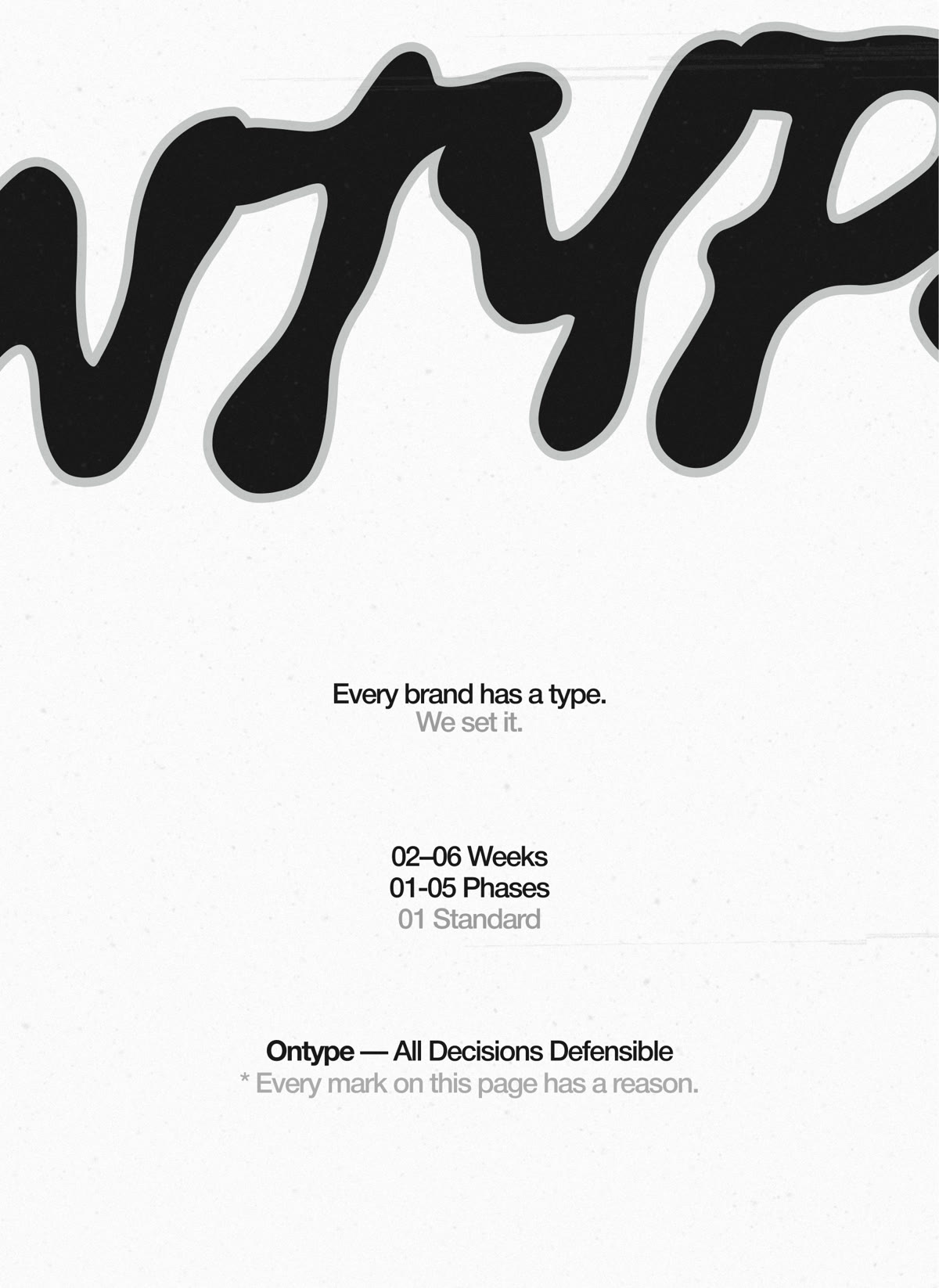 Ontype Poster Exploration — 4 of 4