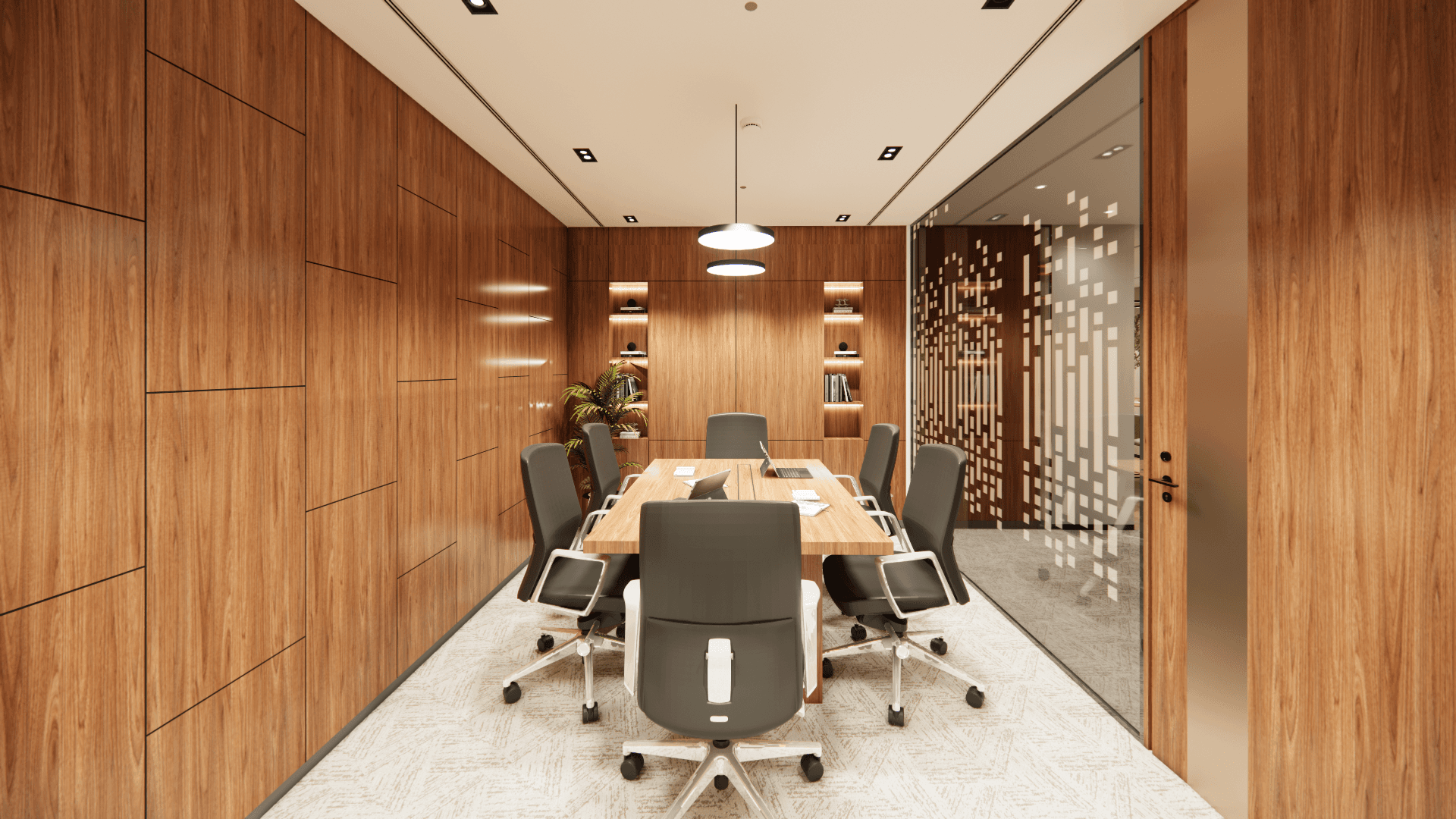 Comfortable ergonomic desks at workspaces