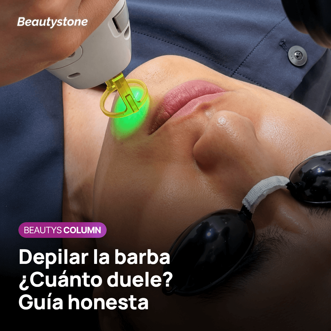 Guía del dolor en la depilación de barba: clínica Beautystone, Hongdae