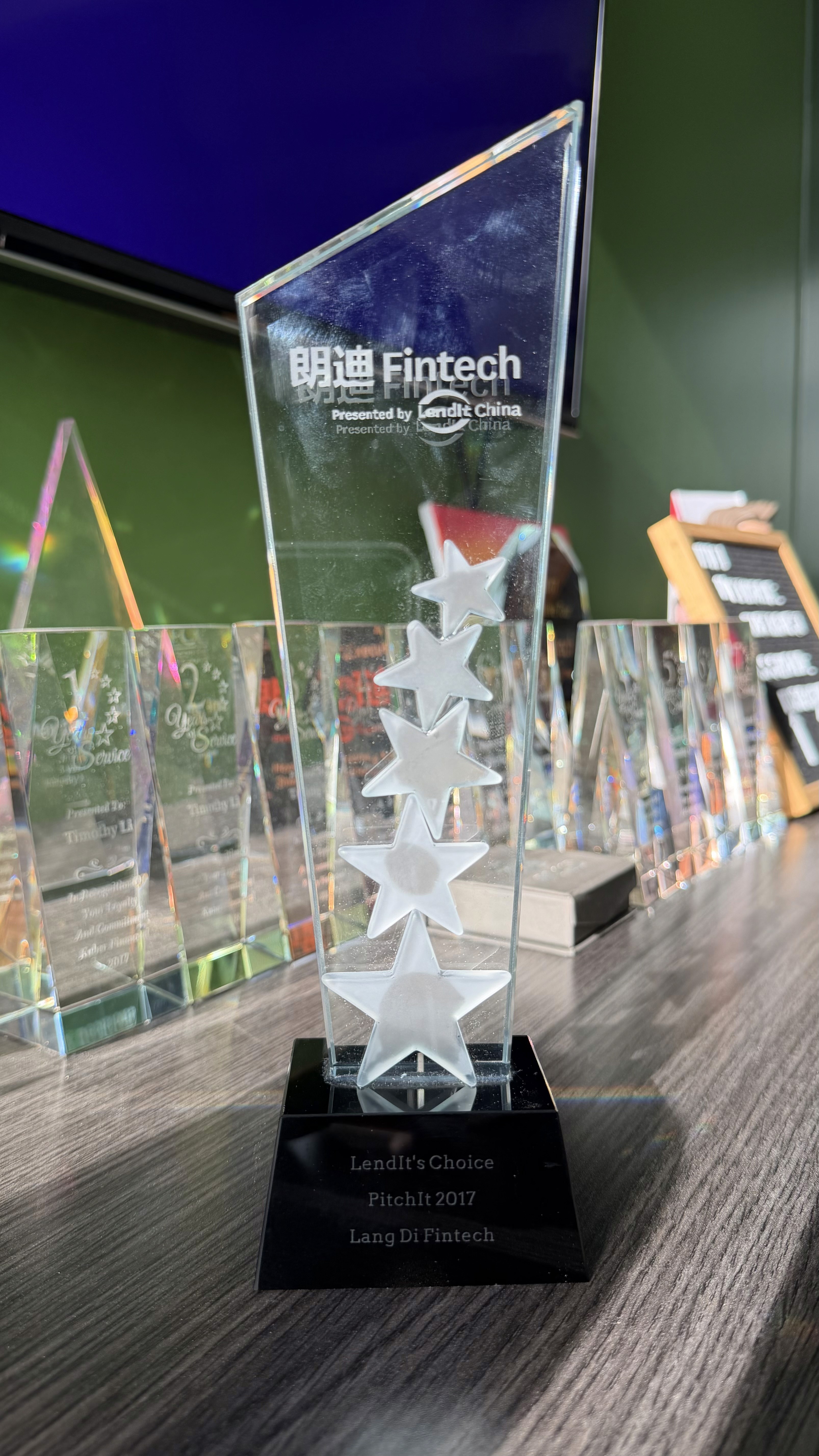 LendIt Choice Award - Timothy Li - 2017