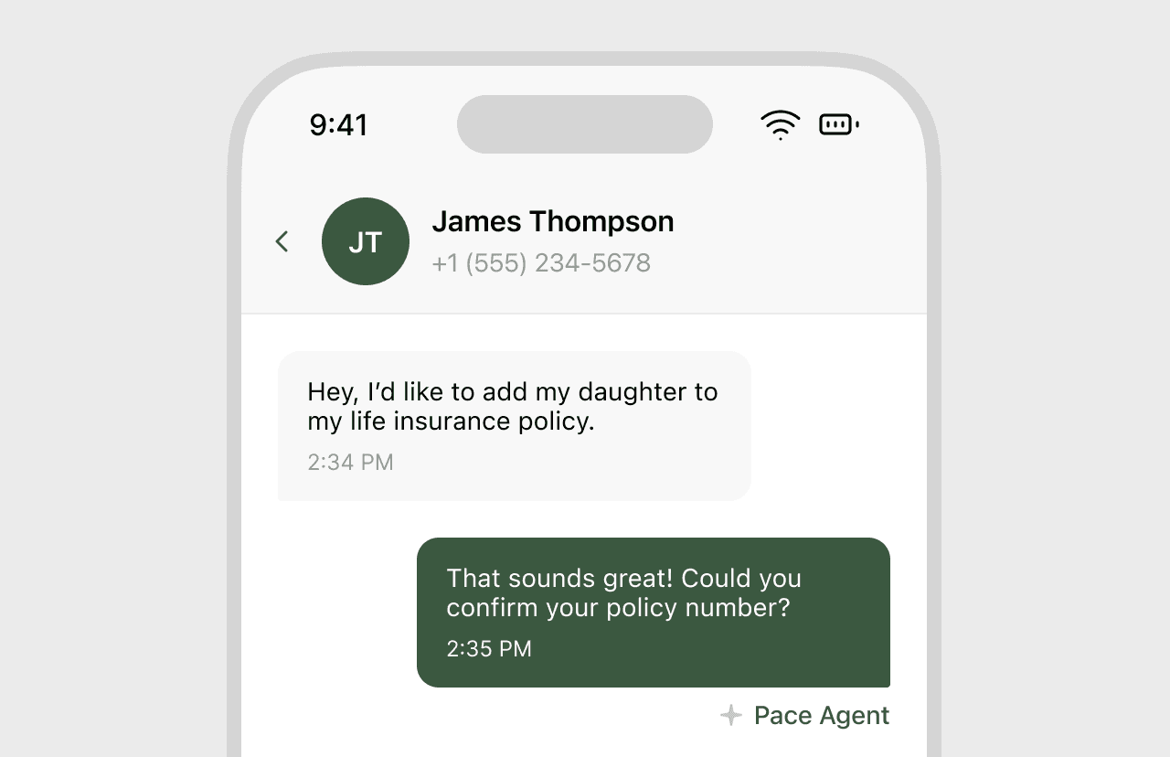 Policy servicing use cases