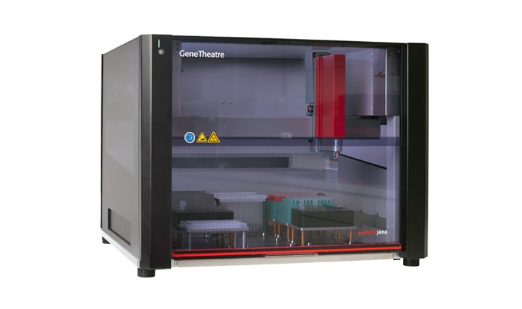 GeneTheatre Liquid Handling by Analytik Jena.