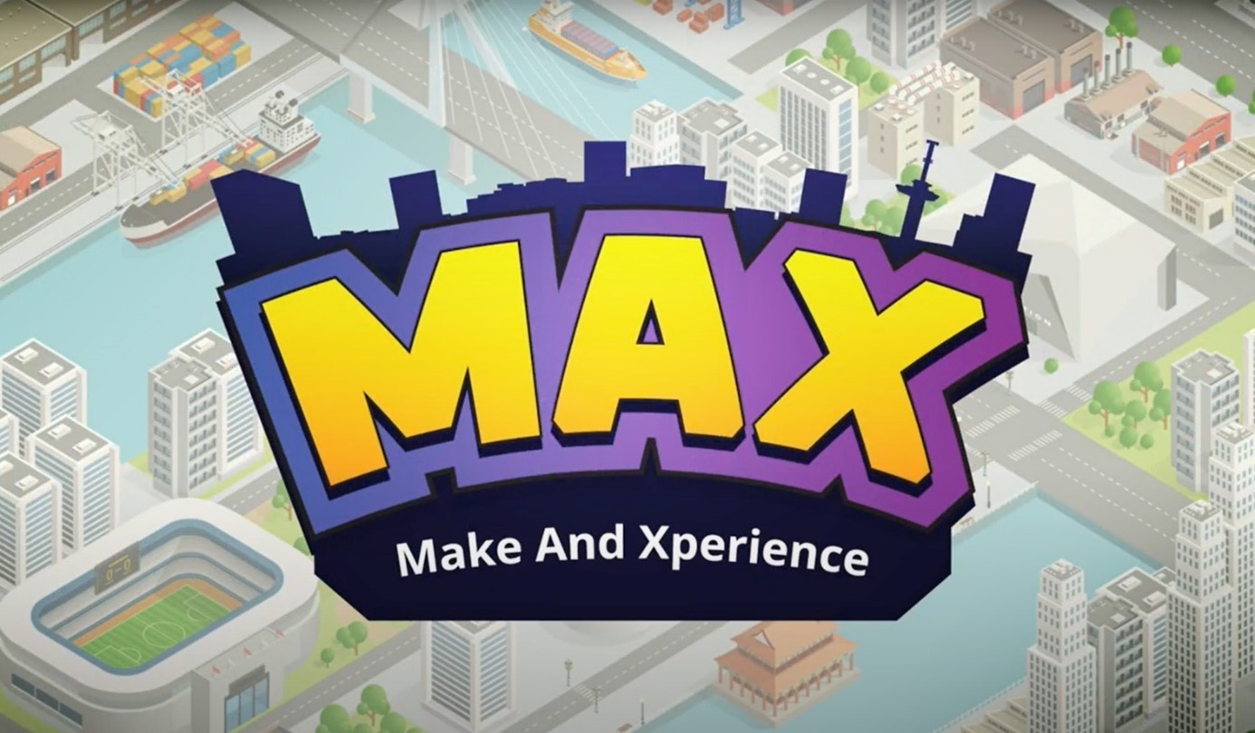 Logo van het spel Make and Experience