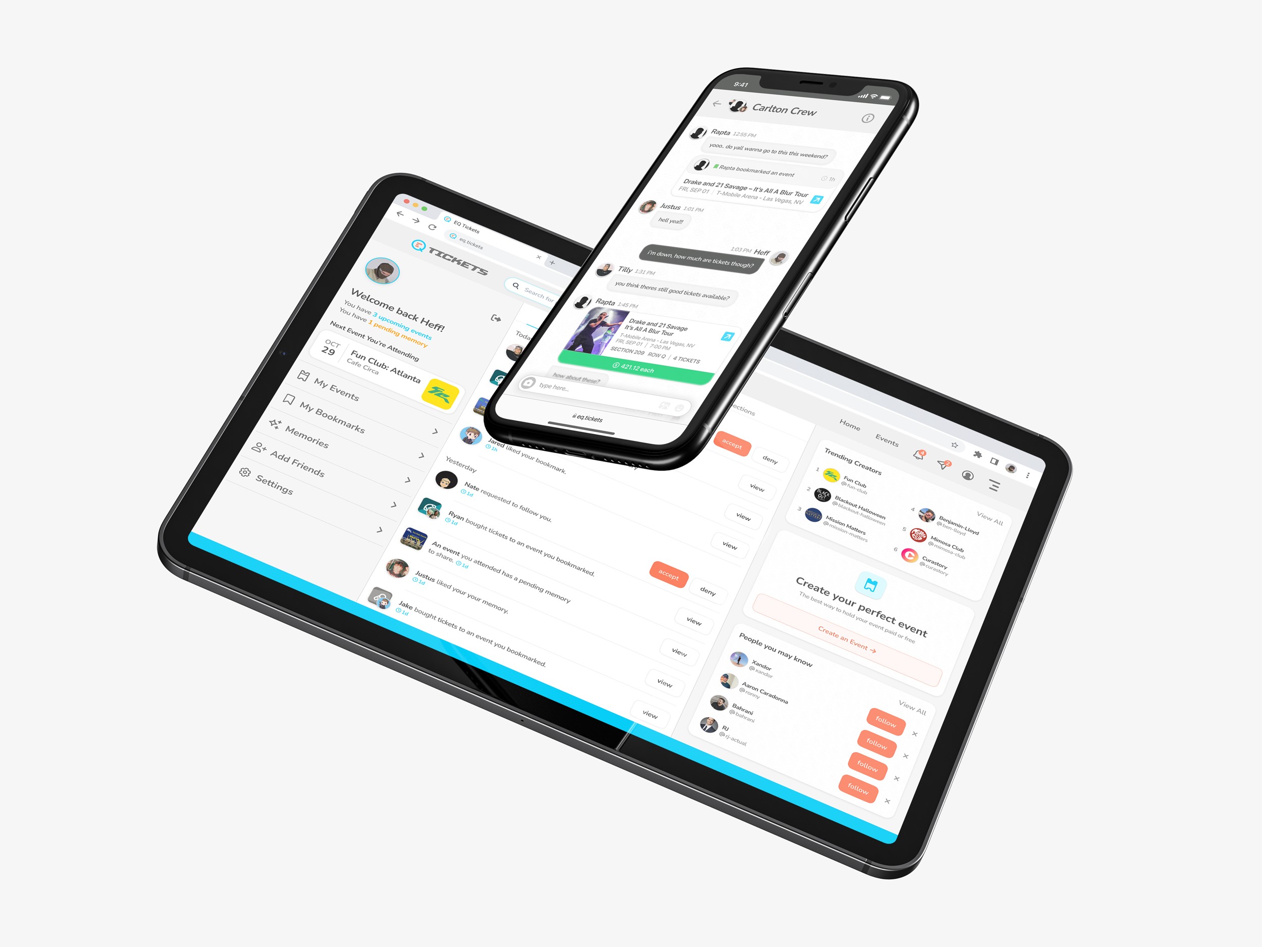 EQ Profile and Account Settings Thumbnail