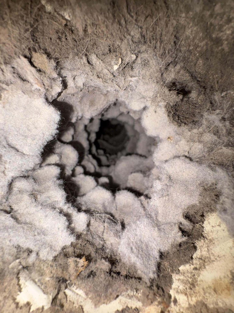 Conduit de sécheuse obstrué