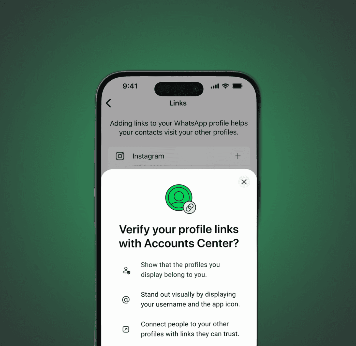 WhatsApp Verified Profile Links