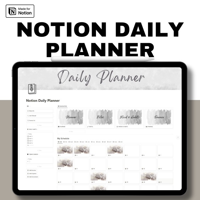 Notion Daily Planner