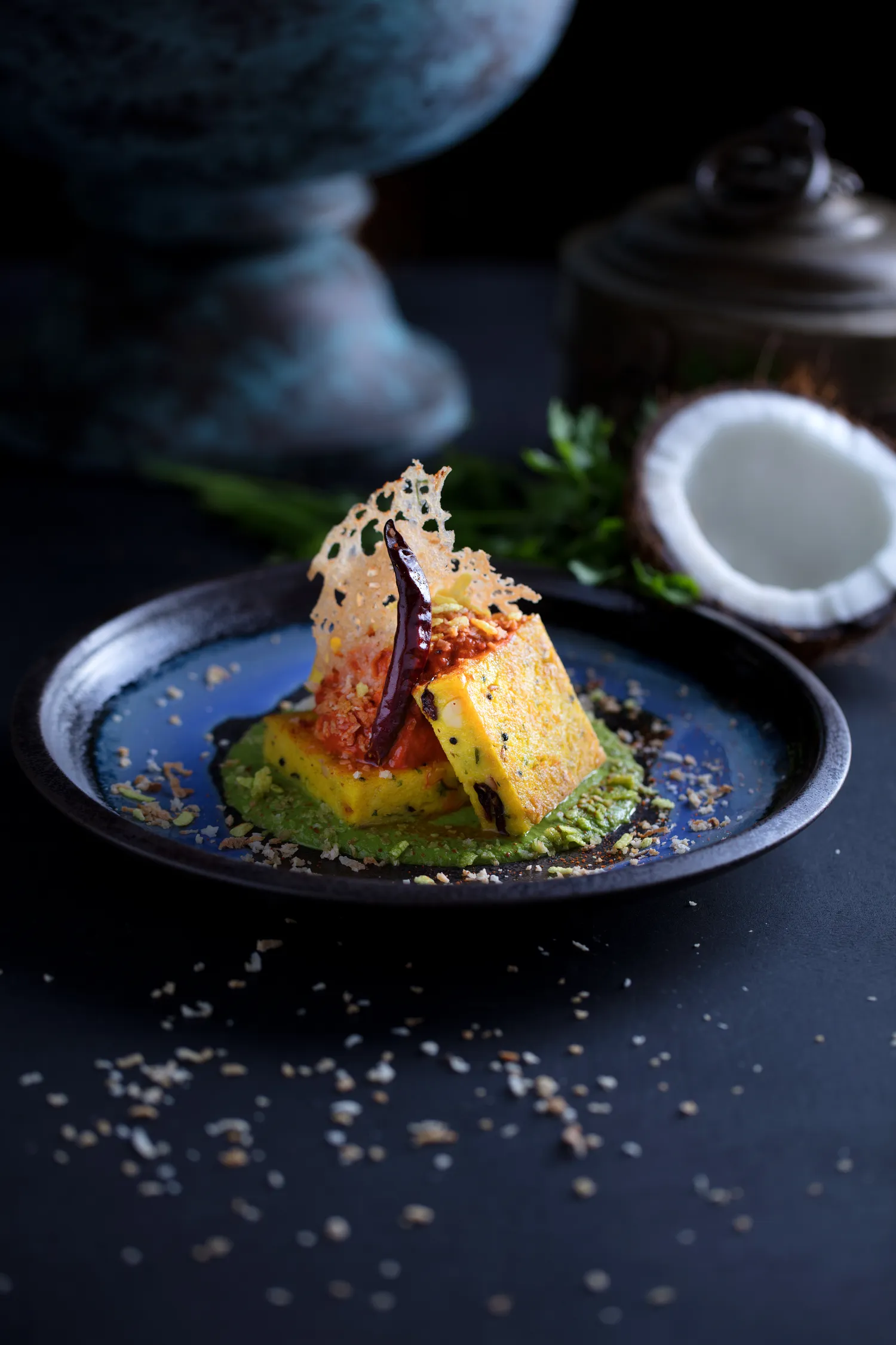 Restaurant menu photography