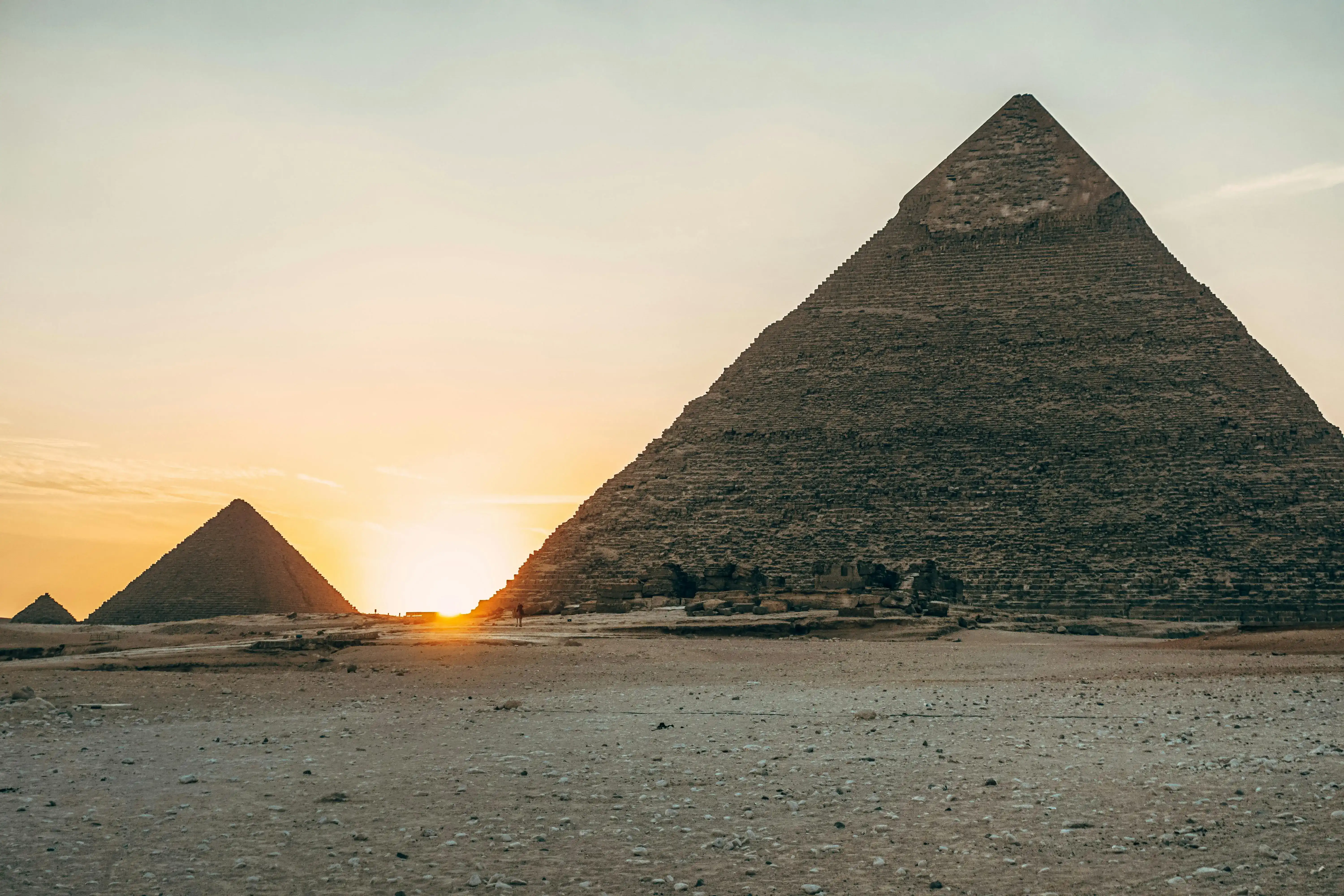 pyramides en Égypte