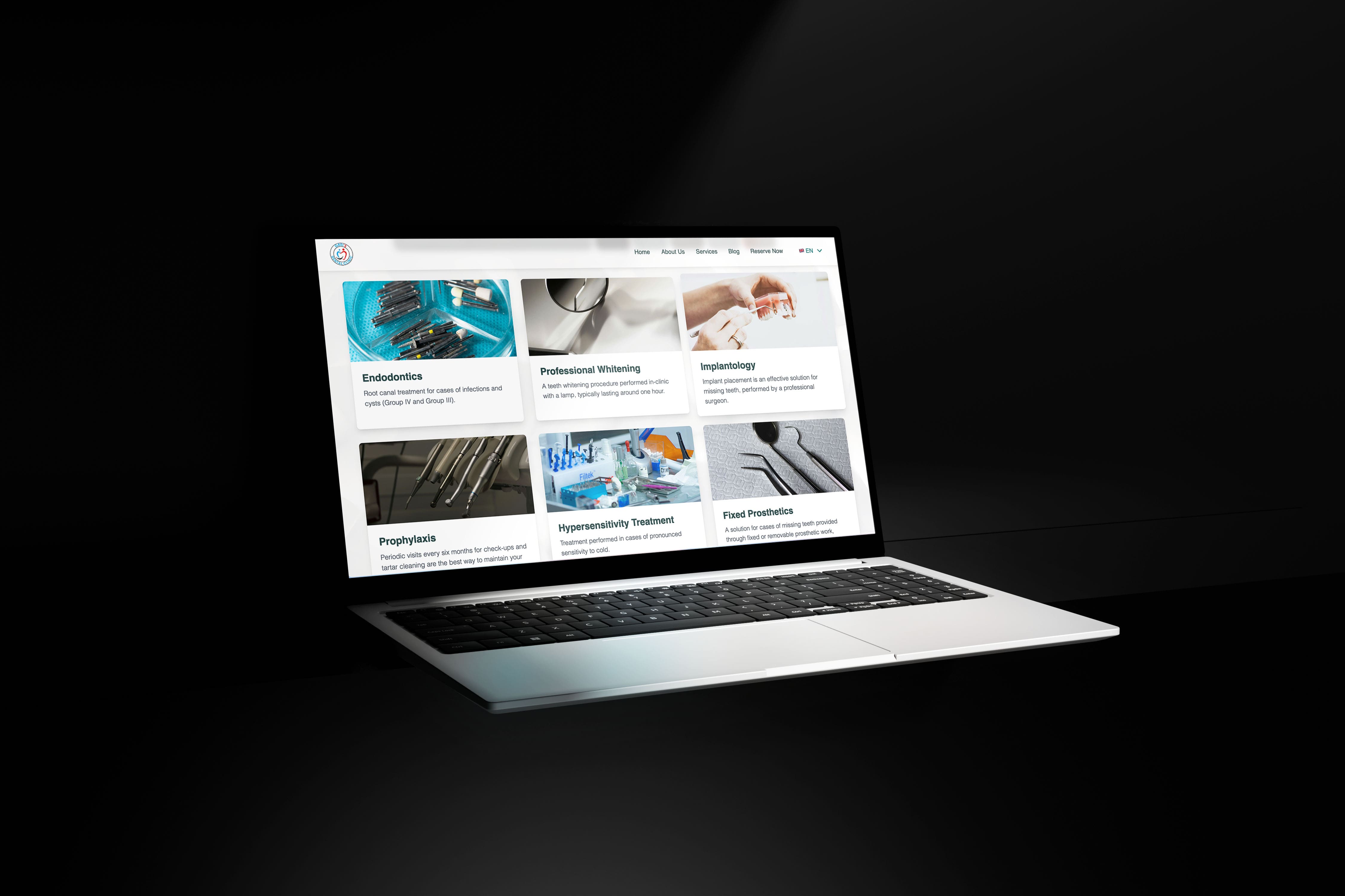 Grei's Dental Clinic Website Preview