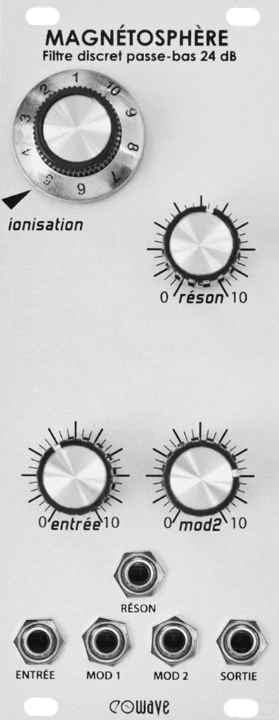 Magnetosphere ladder filter