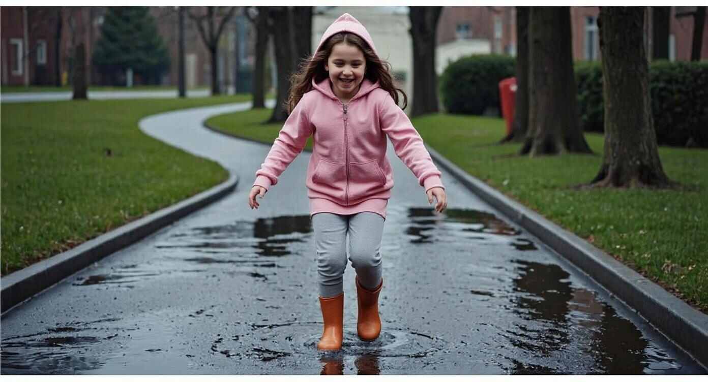 Niña realista con IA