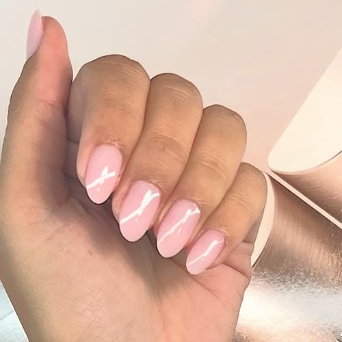 renfort sur ongle naturel