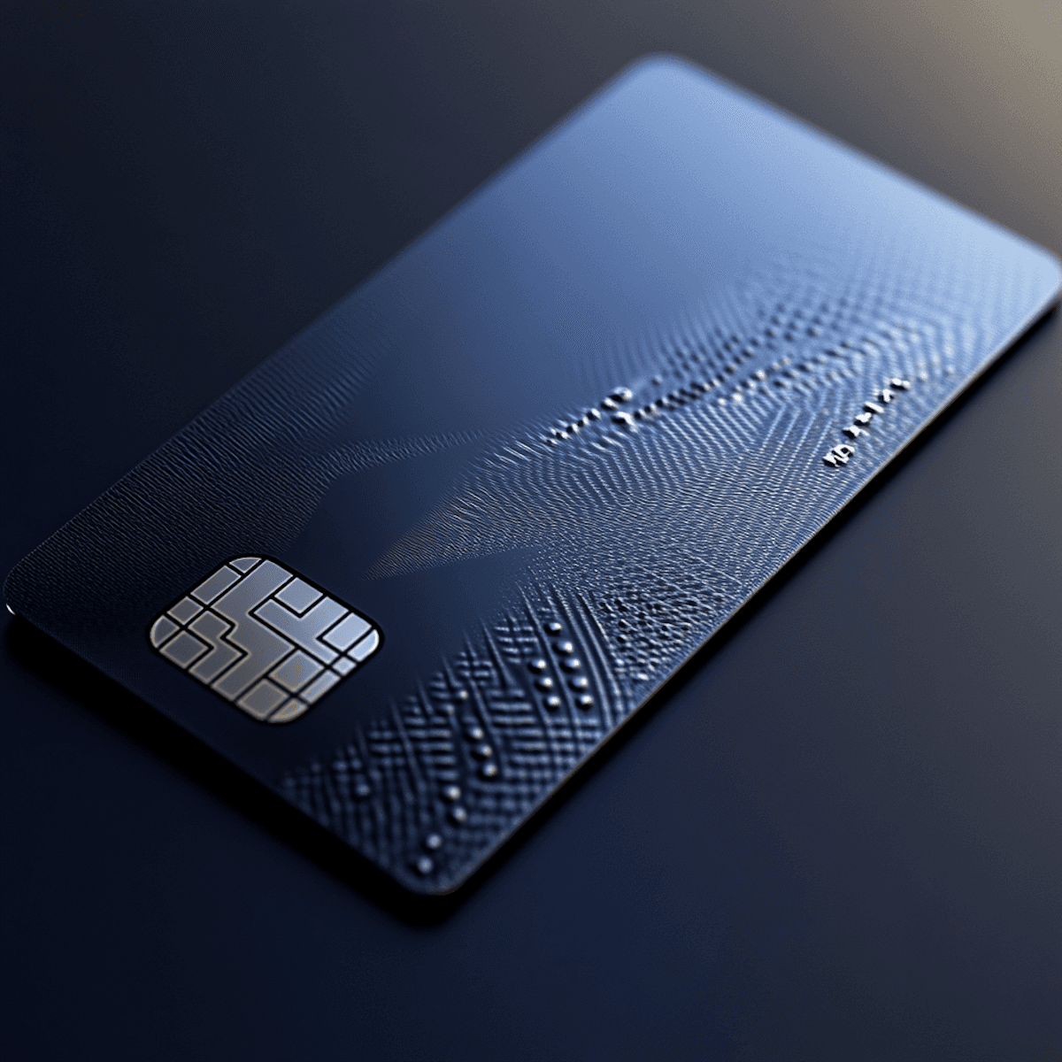Textured premium credit card