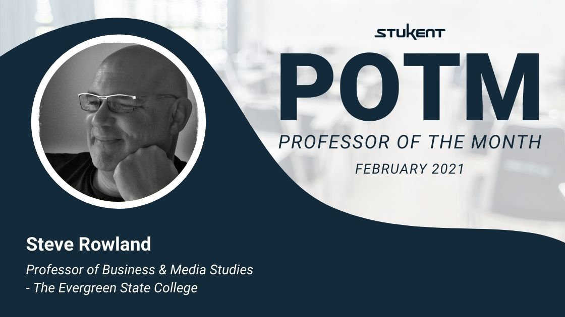 Professor of the Month: Steve Rowland - February 2021