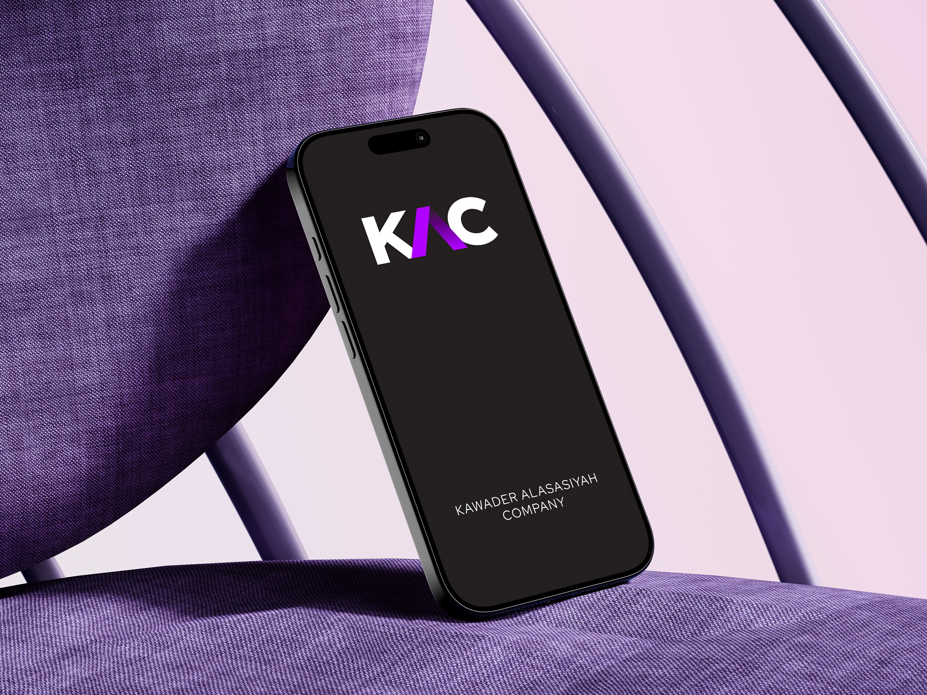 A trio of 3D-rendered pink glass pendant lights with glowing filament bulbs and white tops, hanging against a soft lavender background.