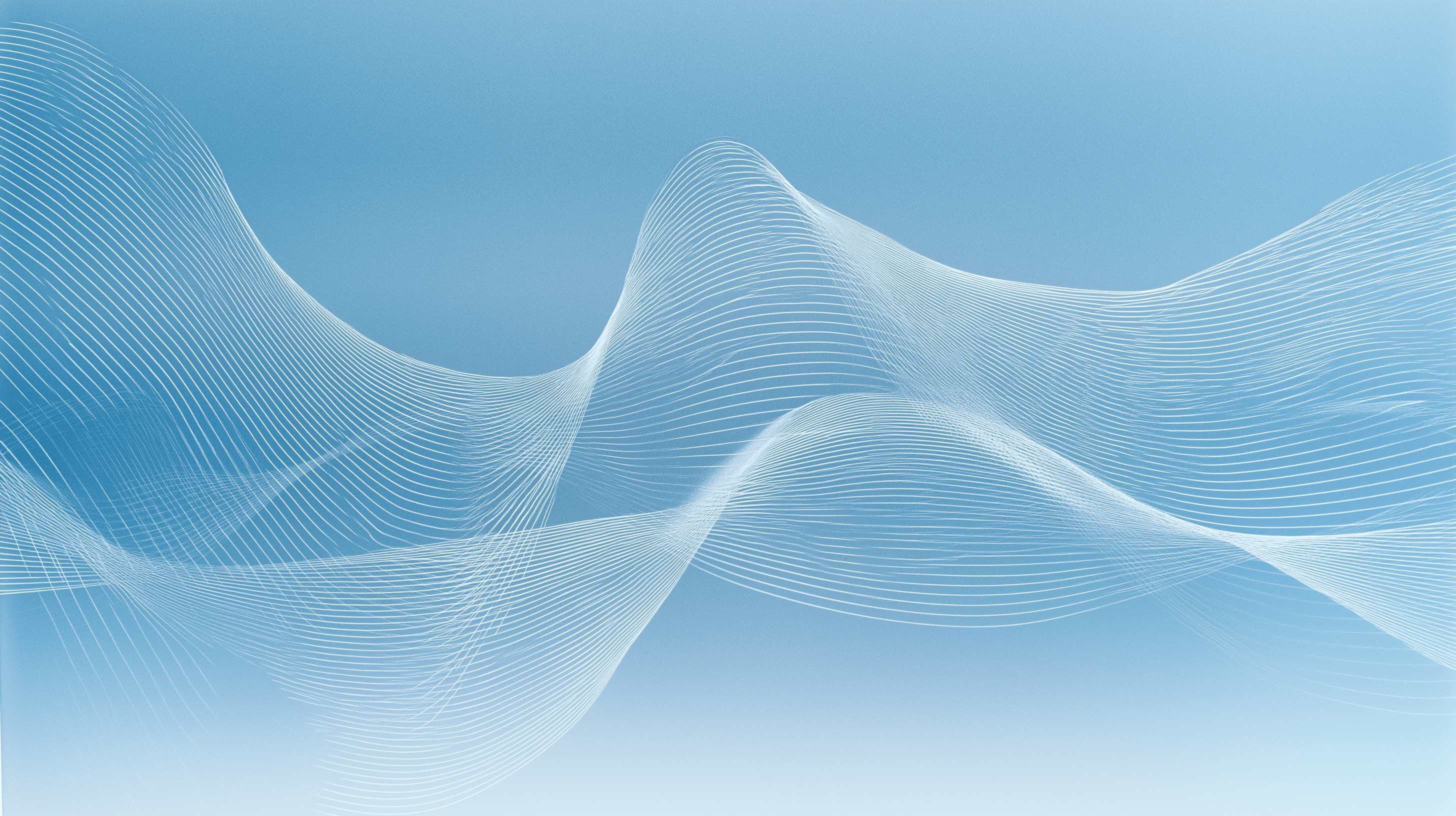 Abstract digital artwork featuring smooth, flowing waves of vibrant red, blue, and white colors blending seamlessly for a dynamic, fluid design.