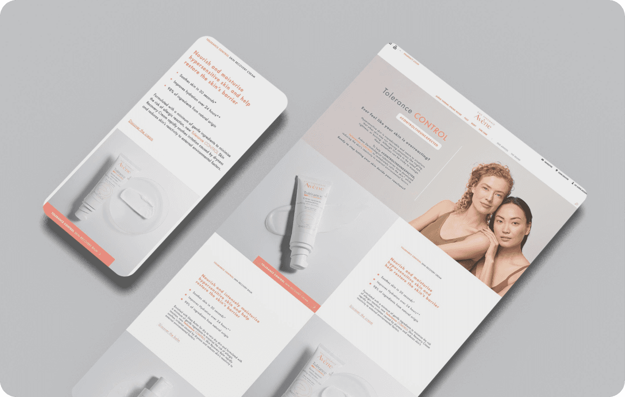 Pierre Fabres Cosmetics - soradesigns.studio UX/UI Web Design and web Development