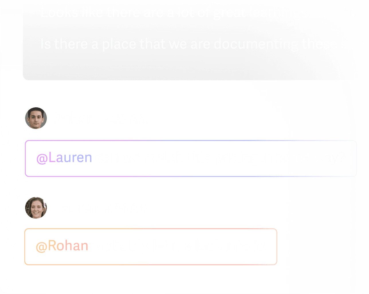 A snapshot of an email writer choosing a Snippet to use in their reply, where they can insert common phases and entire emails in their email before sending now or sending later