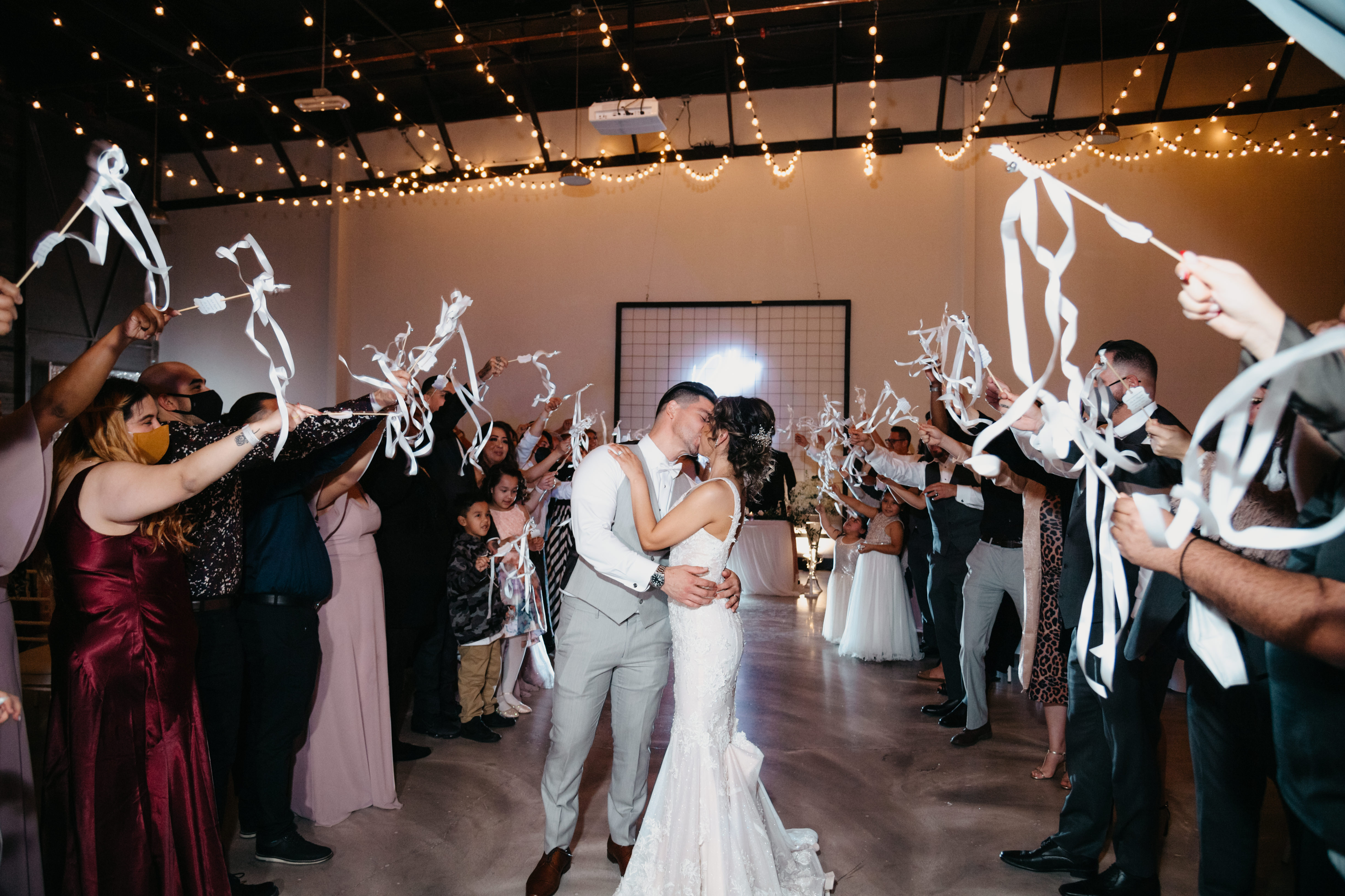 Wedding reception at A Simple Affair in Las Vegas Nevada