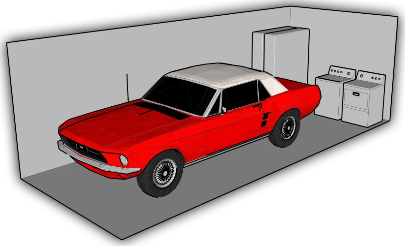 Extra large storage unit contents