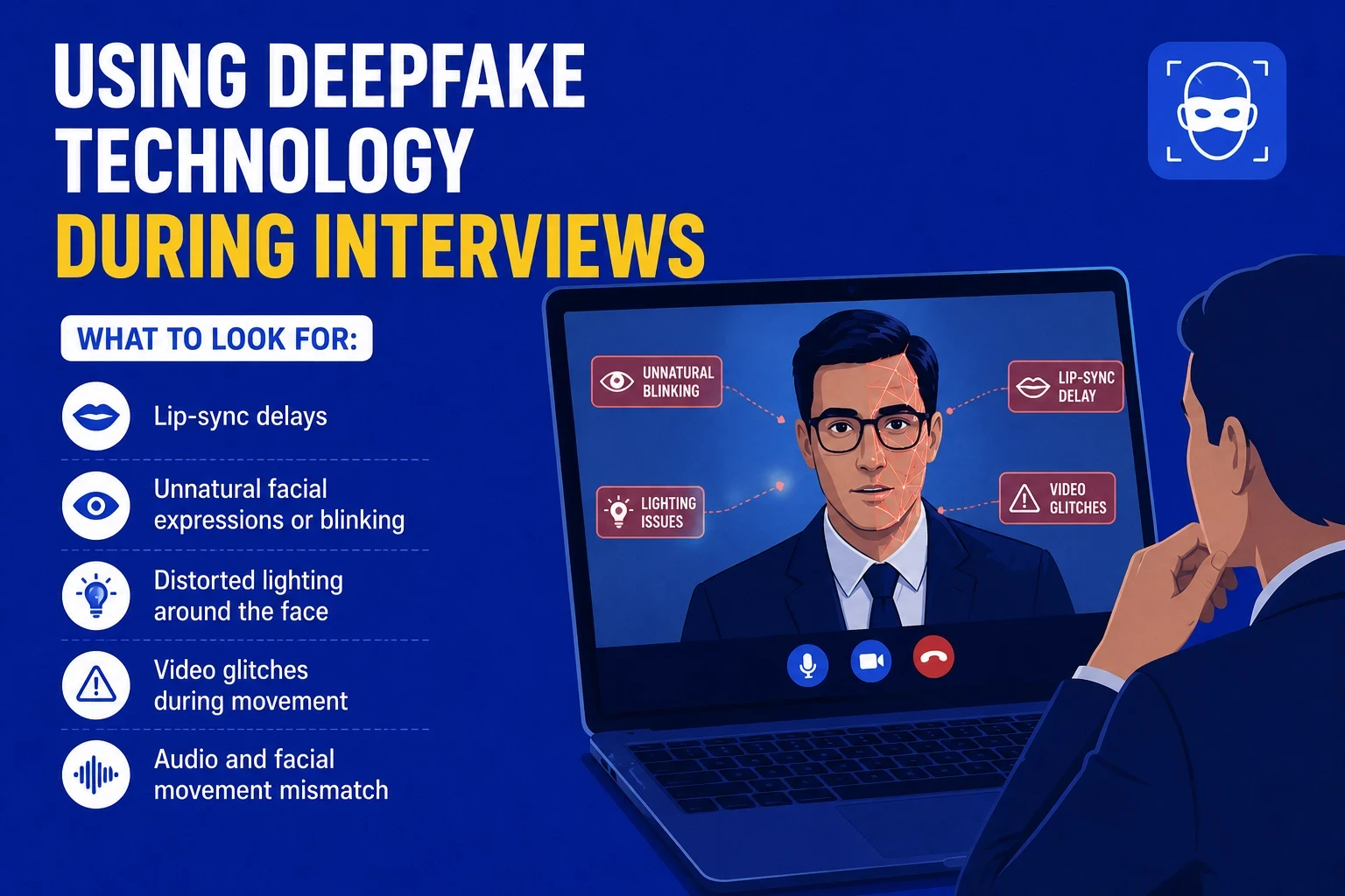 Using Deepfake Technology During Interviews