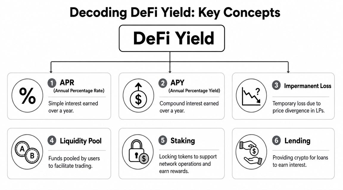 Decoding the Language of Yield