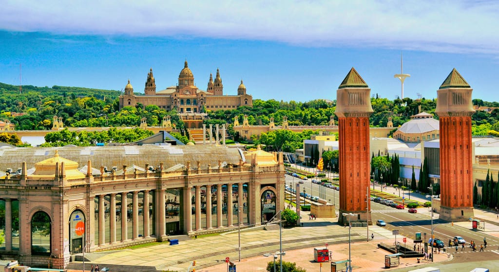 Montjuïc em Barcelone