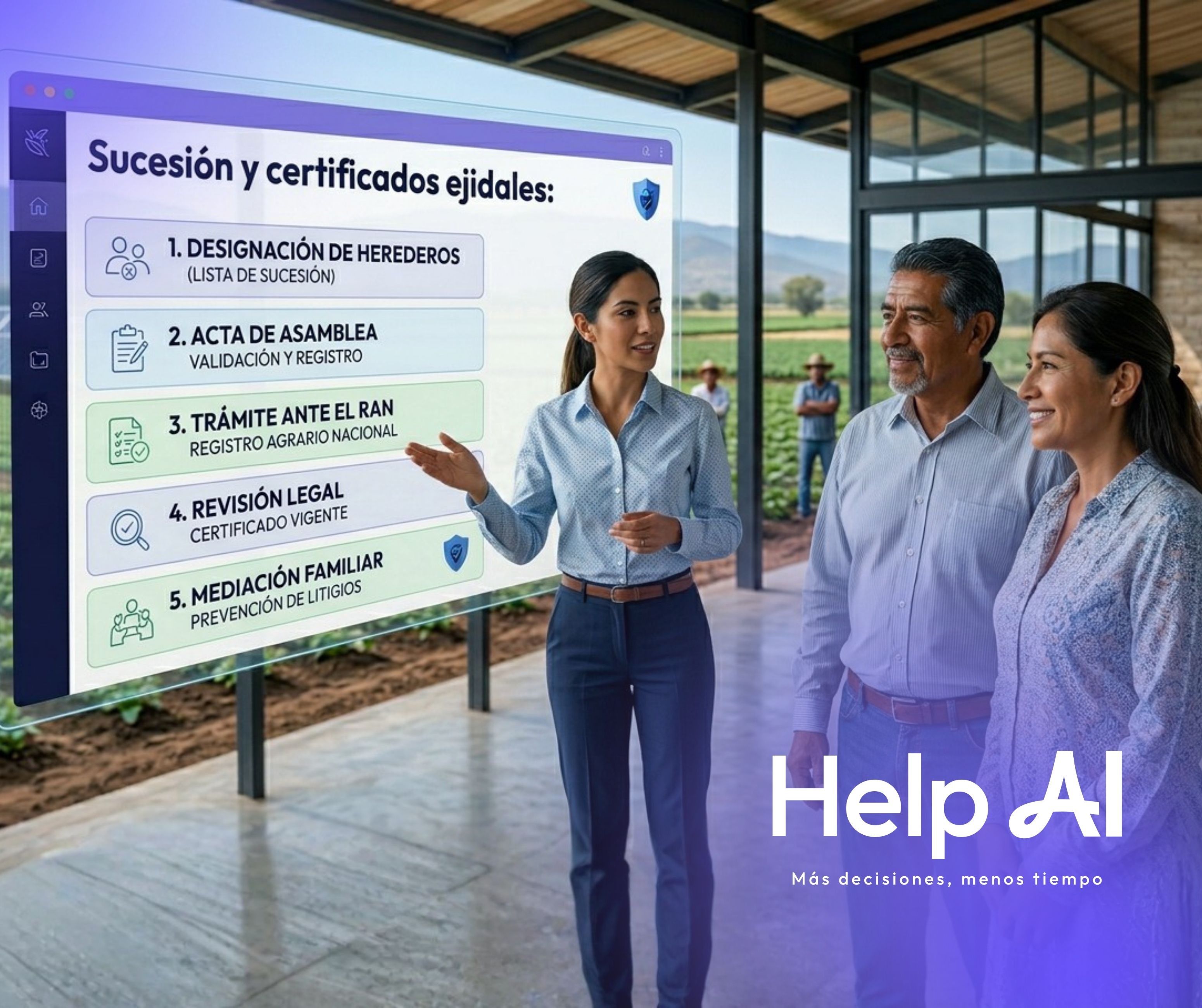 Sucesión y certificados ejidales: cómo evitar conflictos