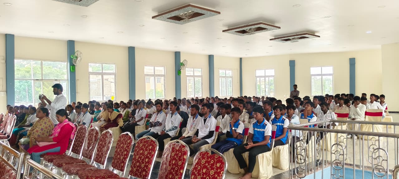 Students engaged in learning activities on a college campus