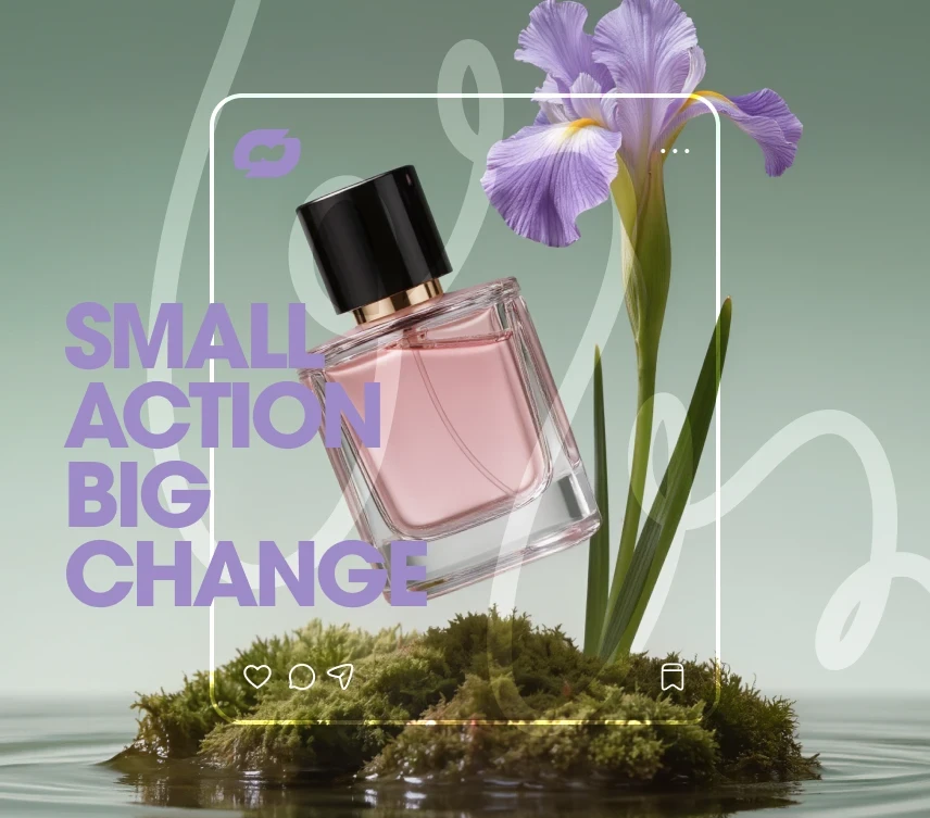 Abstract composition, warm hues