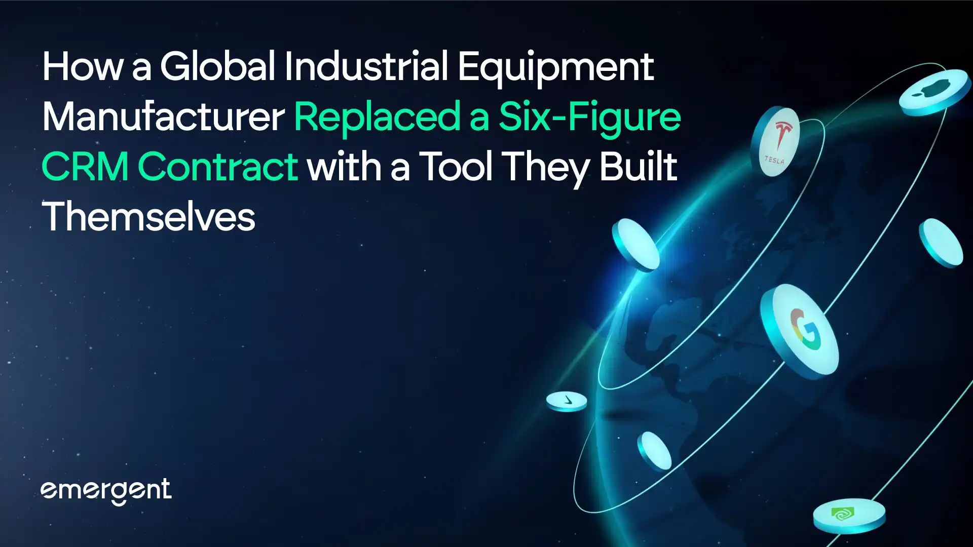 How a Global Industrial Equipment Manufacturer Replaced a Six-Figure CRM Contract with a Tool They Built Themselves