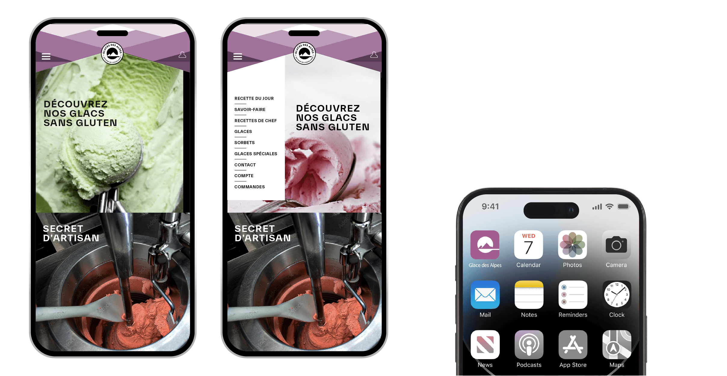 Mockup mobile