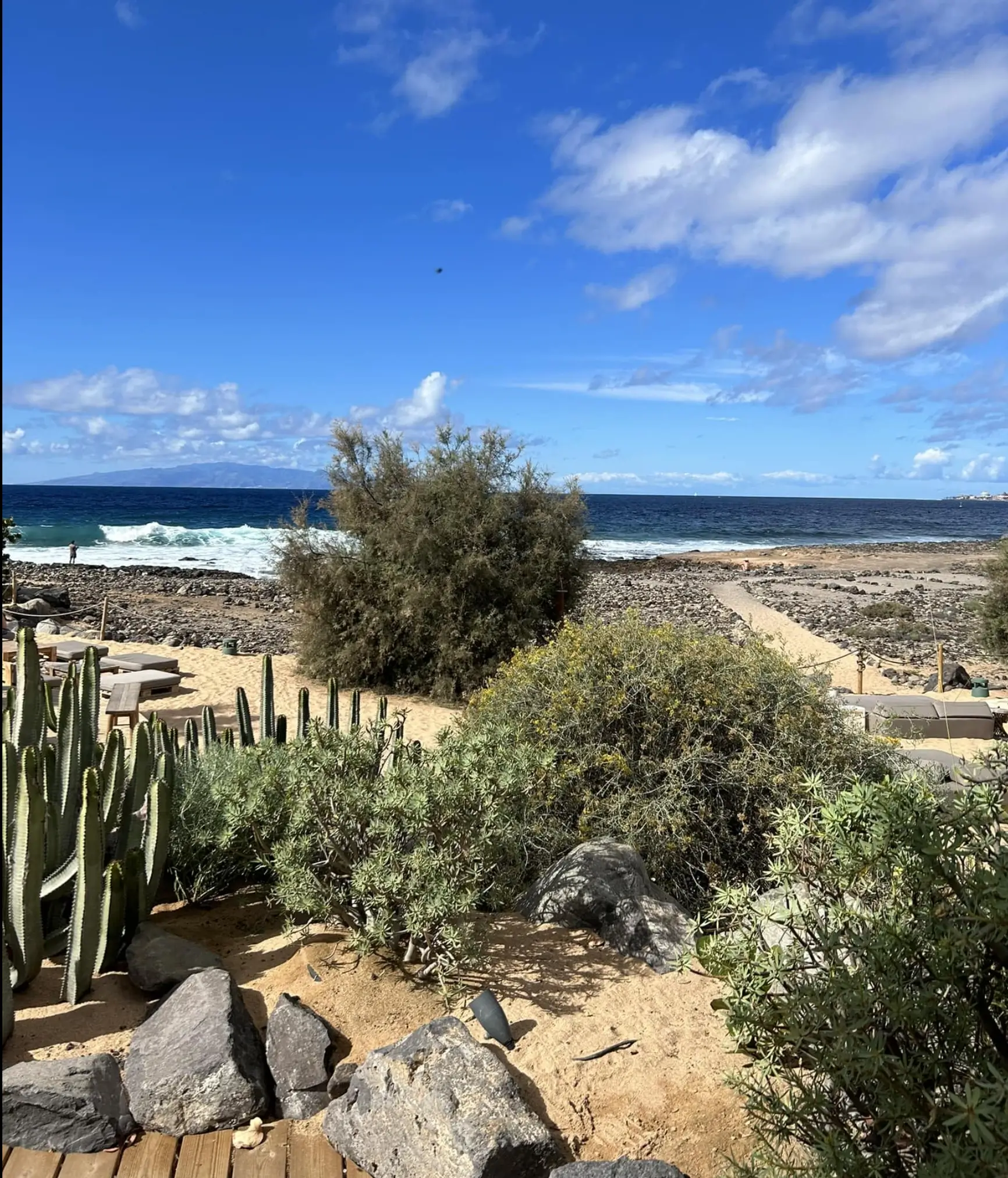 Kustlijn in Palm Mar