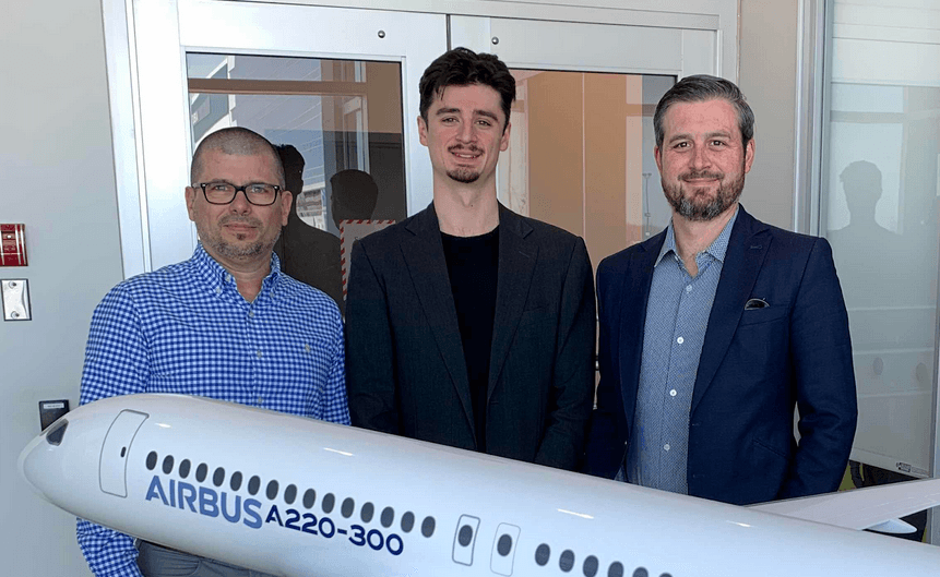 Airbus and Axya Team