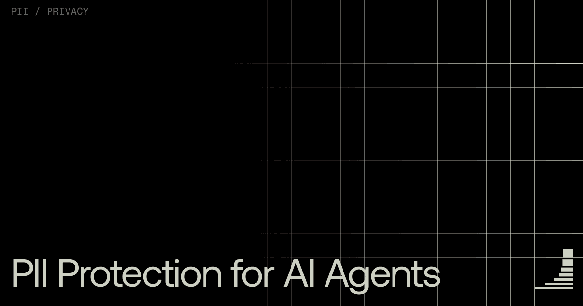Waxell blog cover: AI Agent PII Protection — Detection vs. Prevention