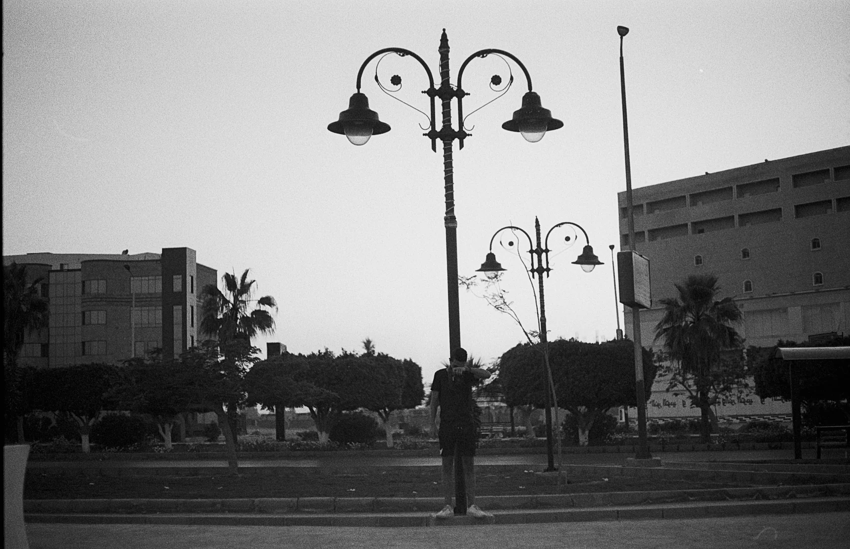 Twin Street Lamps