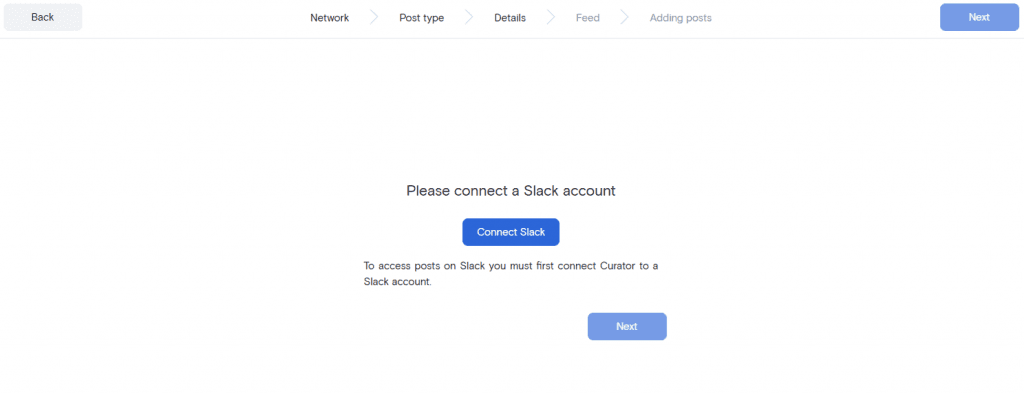 connect slack account