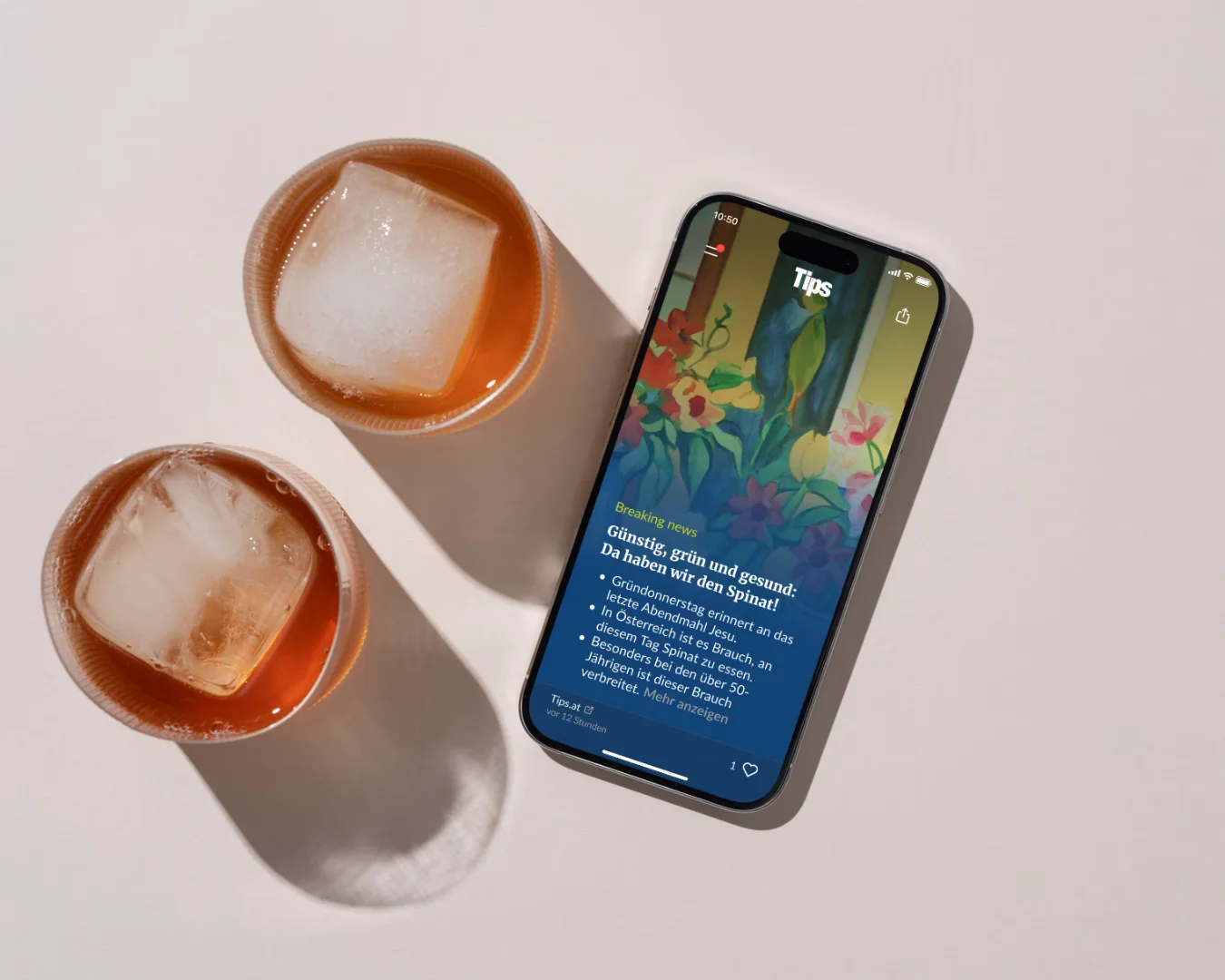 Mockup der TipsShorts App