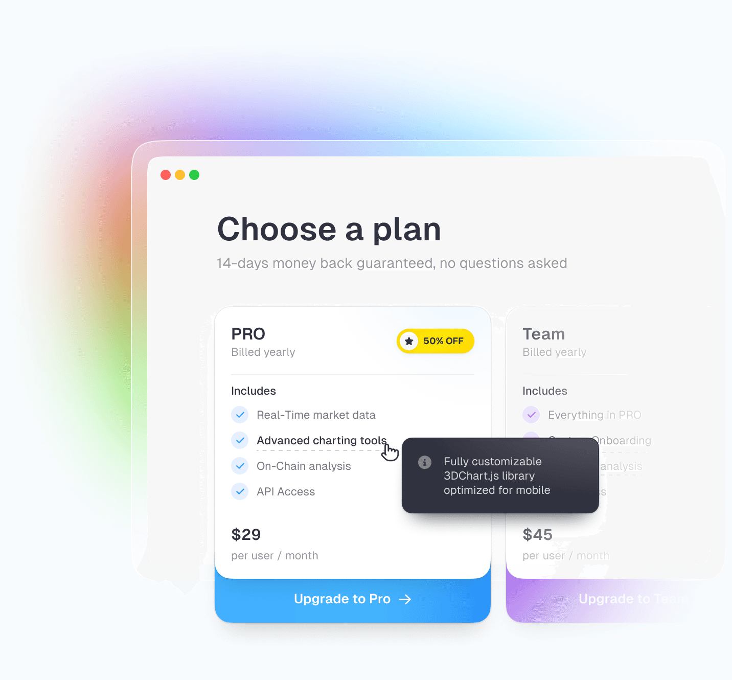 Choose a plan