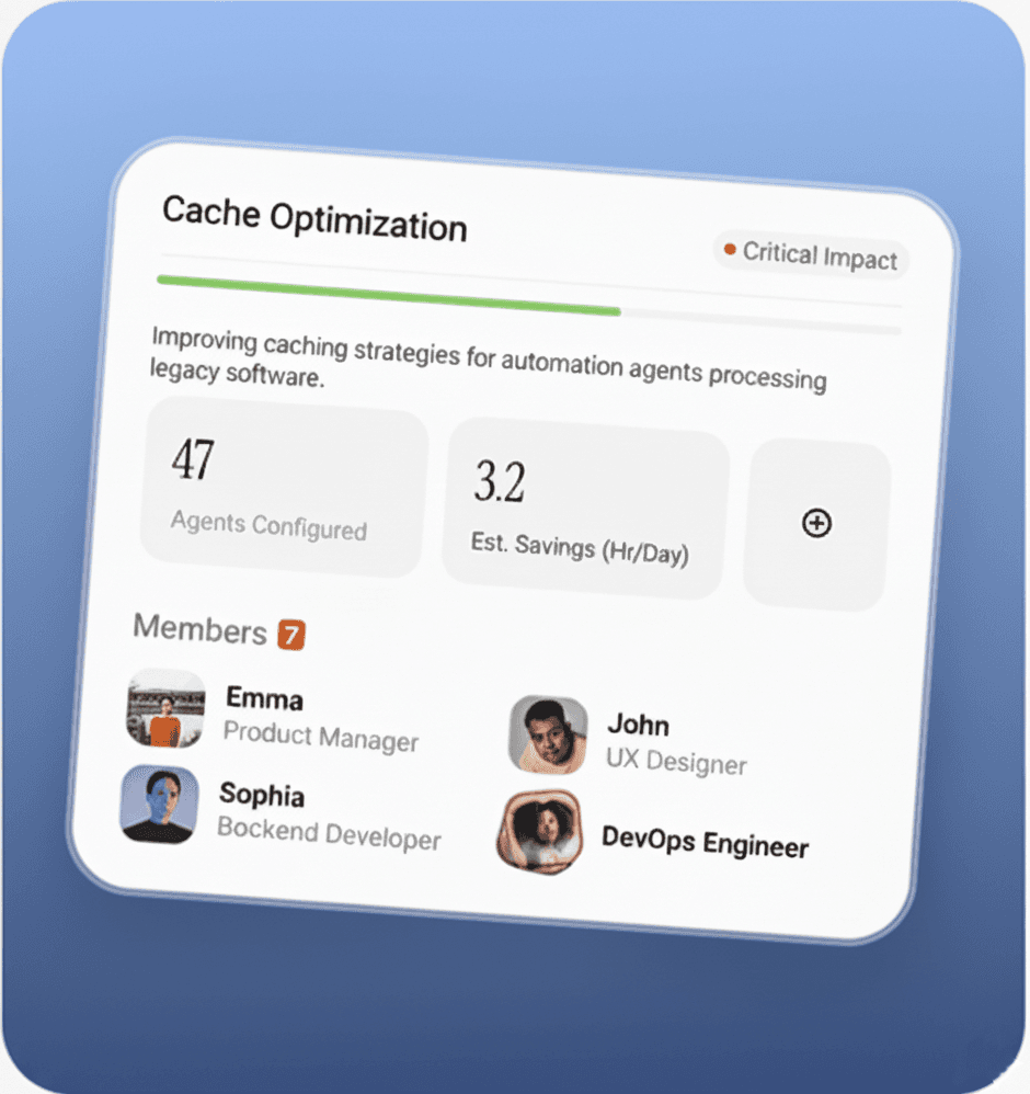 Screenshot of a SaaS product showing the 'Aurora Wallet' interface for a fintech app for kids aged 5-10, with a Jan 25 deadline, 12 tasks remaining, and team members like Emma (Product Manager) and John (UX Designer).