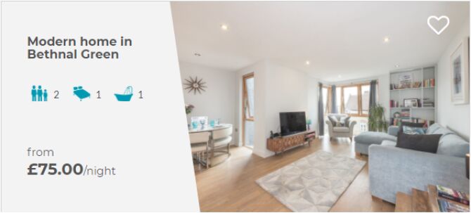 Modern home in Bethnal Green