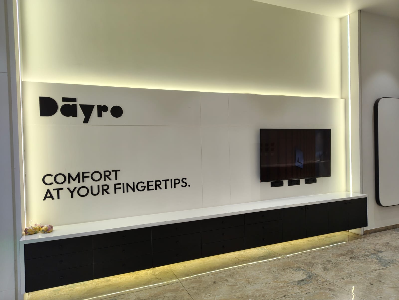 Dayro experience centre wall