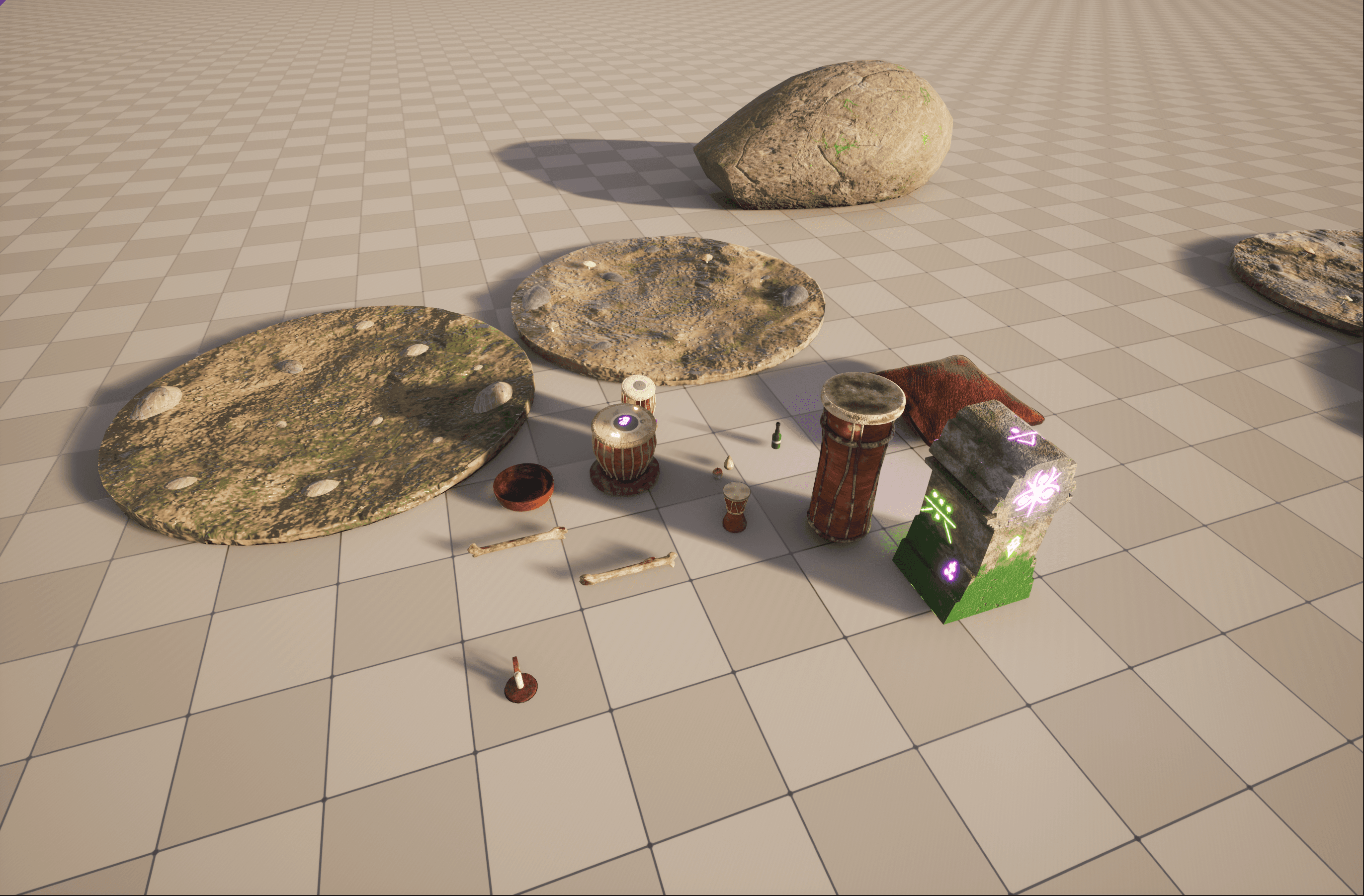 Test Textures in Unreal