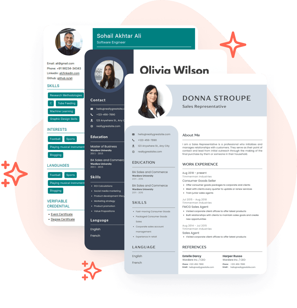 Free resume templates