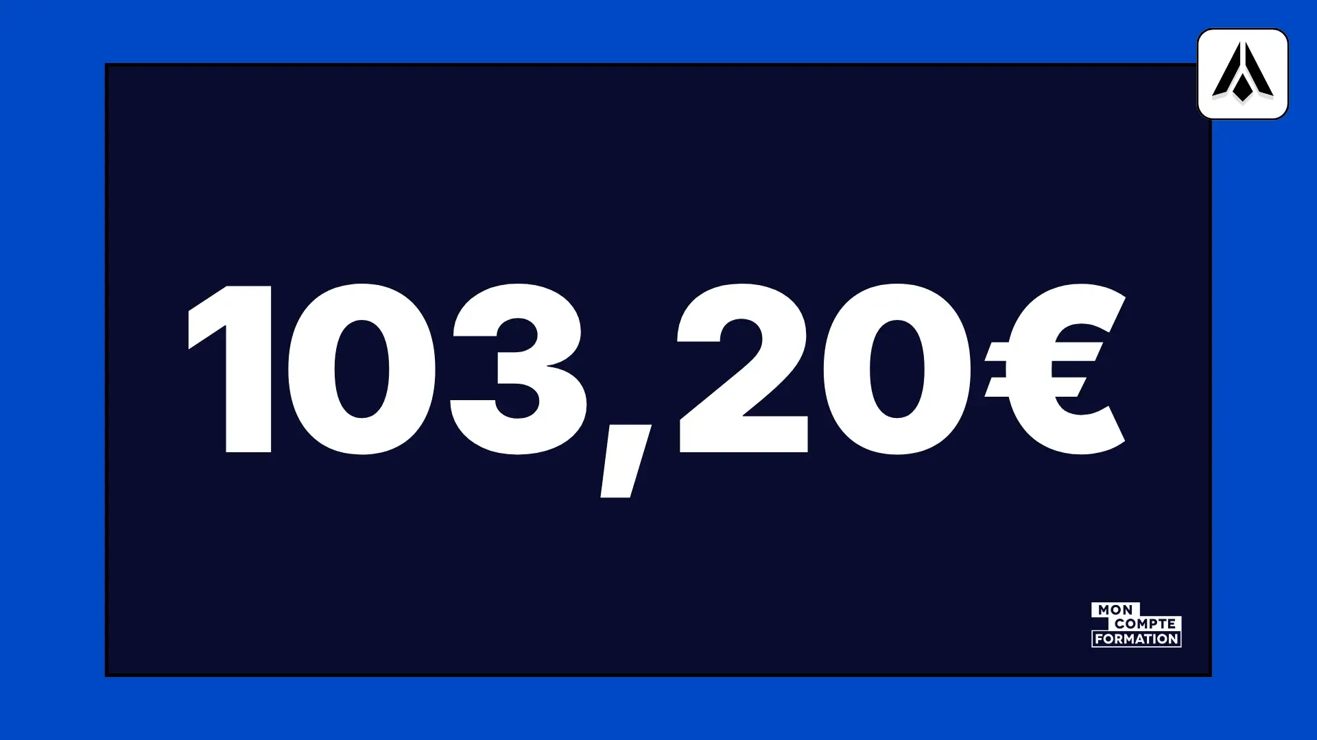 La participation obligatoire de 103,20 euros - Digit Formations